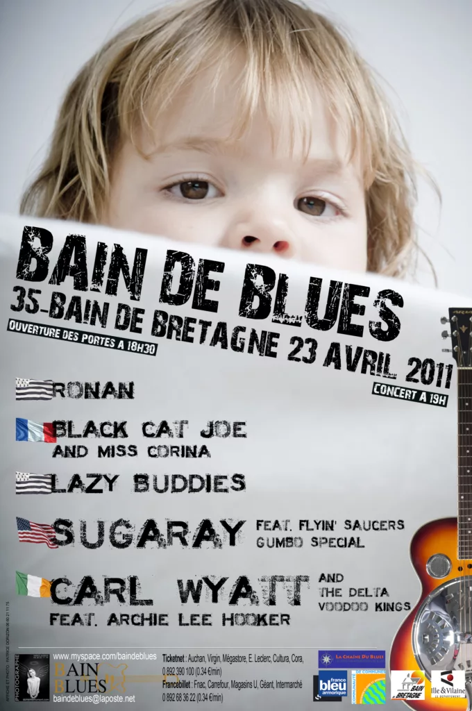 Affiche Bain de Blues 2011