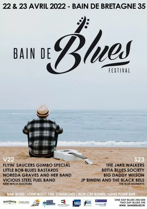 Affiche Bain-de-Blues 2022